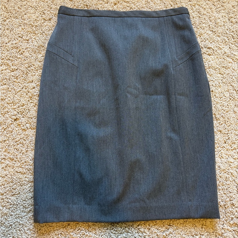 Banana Republic Charcoal Pencil Skirt